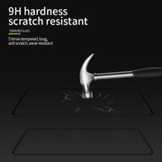 For Xiaomi Redmi Note 10 5G MOFI 9H 3D Explosion-proof Curved Screen Tempered Glass Film(Black)