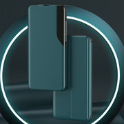 For Xiaomi Redmi Note 10 Pro Attraction Flip Holder Leather Phone Case(Green)