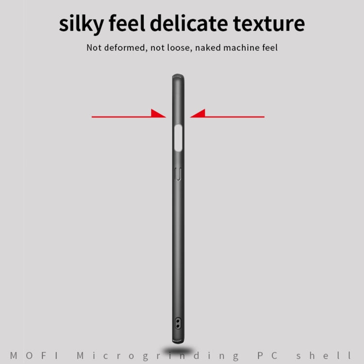 For OnePlus 9 MOFI Frosted PC Ultra-thin Hard Case(Gold)