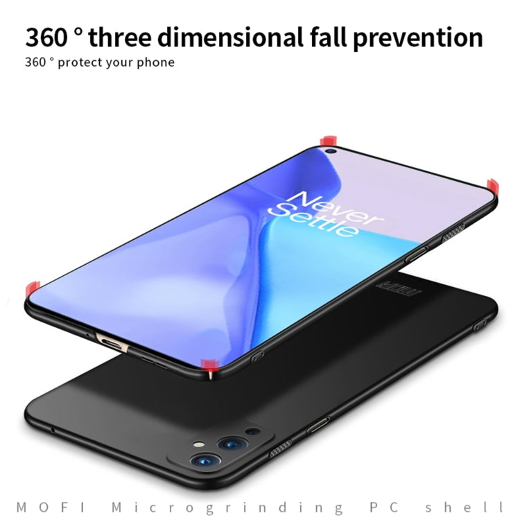 For OnePlus 9 MOFI Frosted PC Ultra-thin Hard Case(Red)