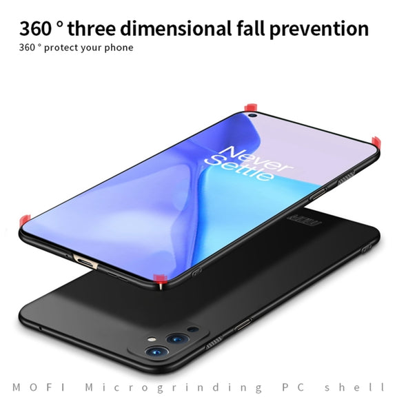 For OnePlus 9 MOFI Frosted PC Ultra-thin Hard Case(Red)