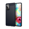 For Samsung Galaxy A72 5G/4G MOFI Gentleness Series Brushed Texture Carbon Fiber Soft TPU Case(Blue) - Galaxy Phone Cases by MOFI | Online Shopping South Africa | PMC TechLife