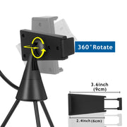 NS-08 Makeup Live Selfie Fill Ring Light Photography LED Dimmable Ring Lamp with Phone Tripod Stand Holder