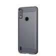For Motorola Moto E7 Power MOFI Gentleness Series Brushed Texture Carbon Fiber Soft TPU Case(Gray) - Motorola Cases by MOFI | Online Shopping South Africa | PMC TechLife | Buy Now Pay Later Mobicred