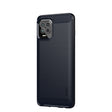 For Motorola Moto Edge S MOFI Gentleness Series Brushed Texture Carbon Fiber Soft TPU Case(Blue) - Motorola Cases by MOFI | Online Shopping South Africa | PMC TechLife | Buy Now Pay Later Mobicred