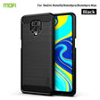 For Xiaomi Redmi Note 9s / Note 9 Pro / Note 9 Pro Max / Foco M2 Pro MOFI Gentleness Series Brushed Texture Carbon Fiber Soft TPU Case(Black) - Xiaomi Cases by MOFI | Online Shopping South Africa | PMC TechLife | Buy Now Pay Later Mobicred