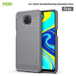 For Xiaomi Redmi Note 9s / Note 9 Pro / Note 9 Pro Max / Foco M2 Pro MOFI Gentleness Series Brushed Texture Carbon Fiber Soft TPU Case(Grey) - Xiaomi Cases by MOFI | Online Shopping South Africa | PMC TechLife | Buy Now Pay Later Mobicred