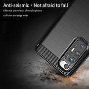 For?Xiaomi Mi 10S MOFI Gentleness Series Brushed Texture Carbon Fiber Soft TPU Case(Grey)