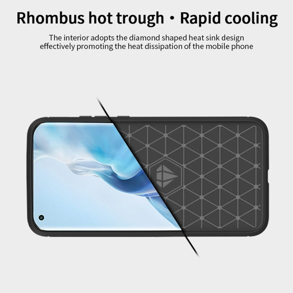 For Xiaomi Mi 11 MOFI Gentleness Series Brushed Texture Carbon Fiber Soft TPU Case(Grey)