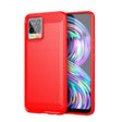For OPPO Realme 8 / 8 Pro MOFI Gentleness Series Brushed Texture Carbon Fiber Soft TPU Case(Red) - free shipping - PMC TechLife - Order now!