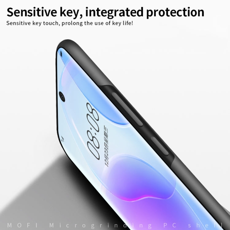 For Huawei Nova 8 MOFI Frosted PC Ultra-thin Hard Case(Black)