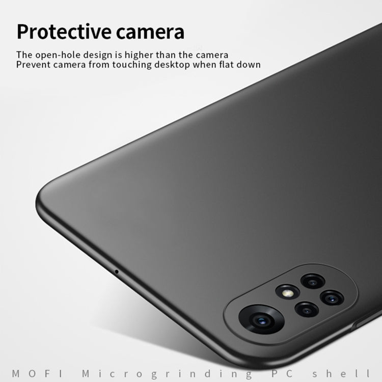 For Huawei Nova 8 MOFI Frosted PC Ultra-thin Hard Case(Rose Gold)