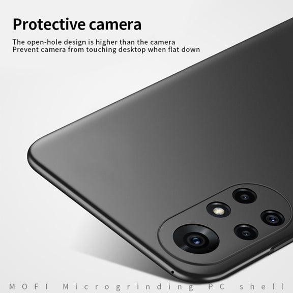 For Huawei Nova 8 Pro MOFI Frosted PC Ultra-thin Hard Case(Rose Gold)