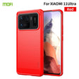 For Xiaomi Mi 11 Ultra MOFI Gentleness Series Brushed Texture Carbon Fiber Soft TPU Case(Red) - free shipping - PMC TechLife - Order now!