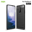 For OnePlus 8 MOFI Gentleness Series Brushed Texture Carbon Fiber Soft TPU Case(Black) - OnePlus Cases by MOFI | Online Shopping South Africa | PMC TechLife | Buy Now Pay Later Mobicred