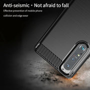 For Sony Xperia 1 lll MOFI Gentleness Series Brushed Texture Carbon Fiber Soft TPU Case(Black)