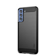 For Samsung Galaxy S21 FE MOFI Gentleness Series Brushed Texture Carbon Fiber Soft TPU Case(Black) - Galaxy Phone Cases by MOFI | Online Shopping South Africa | PMC TechLife