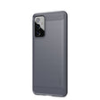 For Samsung Galaxy A82 / Quantum2 MOFI Gentleness Series Brushed Texture Carbon Fiber Soft TPU Case(Gray) - free shipping - PMC TechLife - Order now!