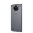 For Nokia 1.4 MOFI Gentleness Series Brushed Texture Carbon Fiber Soft TPU Case(Gray) - Nokia Cases by MOFI | Online Shopping South Africa | PMC TechLife
