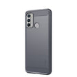 For Motorola G60 / G40 Fusion MOFI Gentleness Series Brushed Texture Carbon Fiber Soft TPU Case(Gray) - Motorola Cases by MOFI | Online Shopping South Africa | PMC TechLife