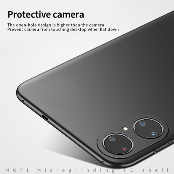For Huawei P50 MOFI Frosted PC Ultra-thin Hard Case(Blue)