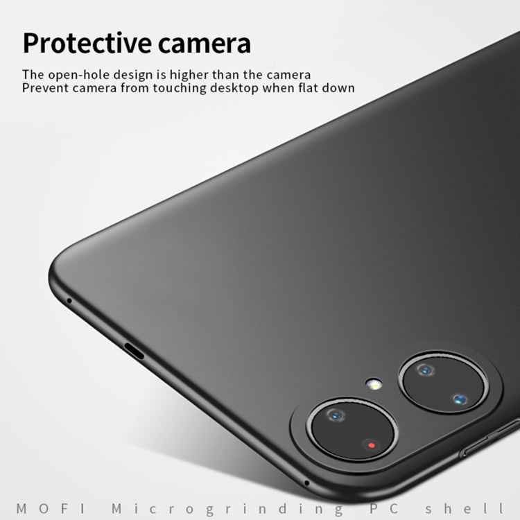 For Huawei P50 MOFI Frosted PC Ultra-thin Hard Case(Blue)
