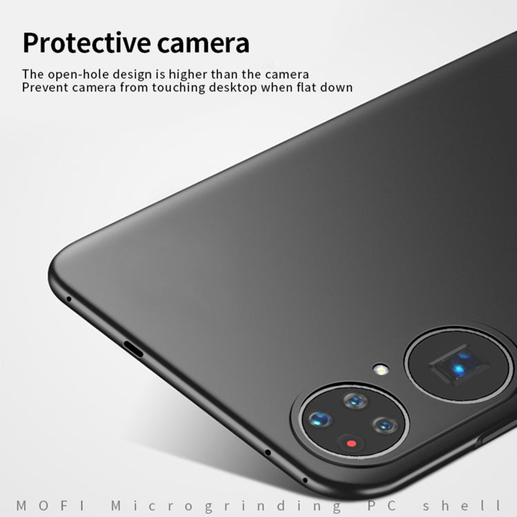 For Huawei P50 Pro MOFI Frosted PC Ultra-thin Hard Case(Blue)