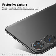 For Huawei P50 Pro MOFI Frosted PC Ultra-thin Hard Case(Red)