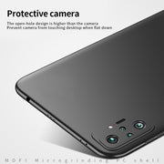 For Xiaomi Redmi Note10 Pro MOFI Frosted PC Ultra-thin Hard Case(Blue)