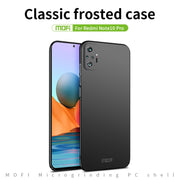 For Xiaomi Redmi Note10 Pro MOFI Frosted PC Ultra-thin Hard Case(Gold)