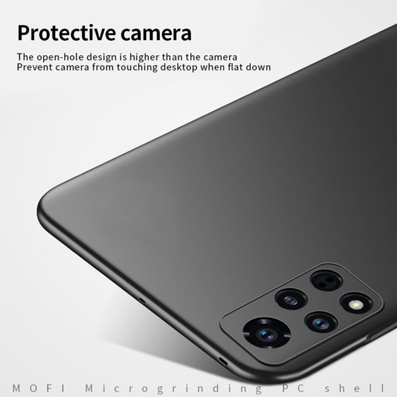For Honor V40 MOFI Frosted PC Ultra-thin Hard Case(Black)