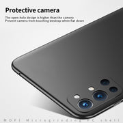 For OnePlus 9R MOFI Frosted PC Ultra-thin Hard Case(Red)