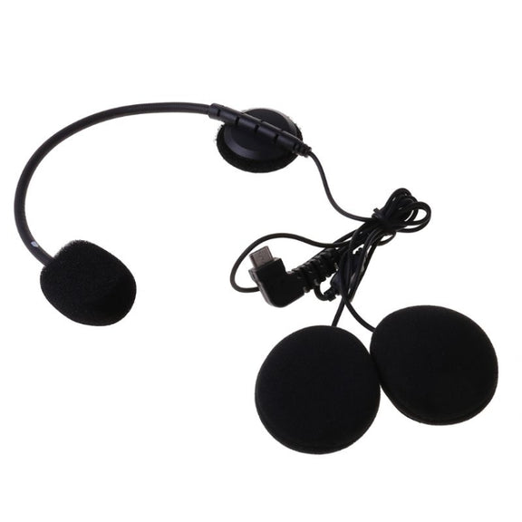 BT-S2 Motorcycle Helmet Wireless Bluetooth Earphone Water-resistant Handsfree Interphone Walkie talkie with FM Radio