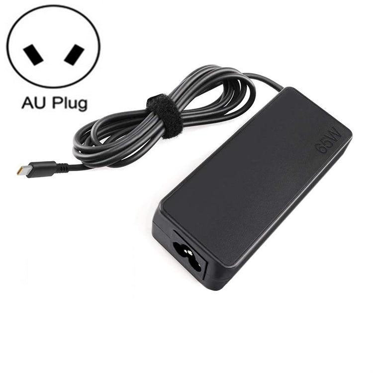 20V 3.25A 65W Power Adapter Charger Thunder Type-C Port Laptop Cable, The plug specification:AU Plug