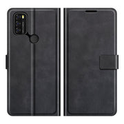 For Blackview A70 Retro Calf Pattern Buckle Horizontal Flip Leather Case with Holder & Card Slots & Wallet(Black)