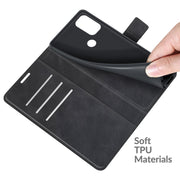 For Blackview A70 Retro Calf Pattern Buckle Horizontal Flip Leather Case with Holder & Card Slots & Wallet(Black)