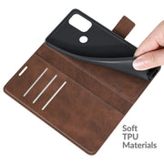 For Blackview A70 Retro Calf Pattern Buckle Horizontal Flip Leather Case with Holder & Card Slots & Wallet(Dark Brown)