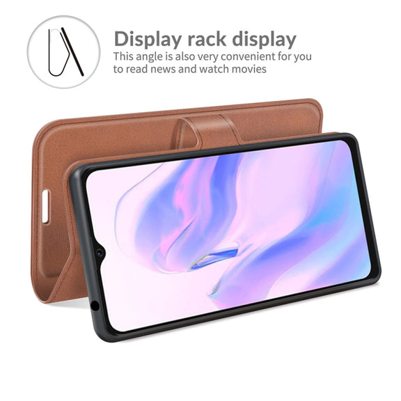 For Blackview A70 Retro Calf Pattern Buckle Horizontal Flip Leather Case with Holder & Card Slots & Wallet(Light Brown)