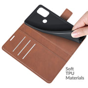 For Blackview A70 Retro Calf Pattern Buckle Horizontal Flip Leather Case with Holder & Card Slots & Wallet(Light Brown)