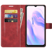 For Blackview A70 Retro Calf Pattern Buckle Horizontal Flip Leather Case with Holder & Card Slots & Wallet(Red)