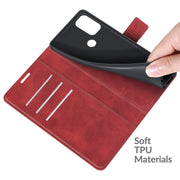 For Blackview A70 Retro Calf Pattern Buckle Horizontal Flip Leather Case with Holder & Card Slots & Wallet(Red)