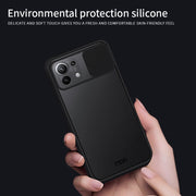 For Xiaomi Mi 11 MOFI Xing Dun Series Translucent Frosted PC + TPU Privacy Anti-glare Shockproof All-inclusive Protective Case(Black)