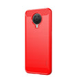 For Nokia G10 / G20 / 6.3 MOFI Gentleness Series Brushed Texture Carbon Fiber Soft TPU Case(Red) - Nokia Cases by MOFI | Online Shopping South Africa | PMC TechLife