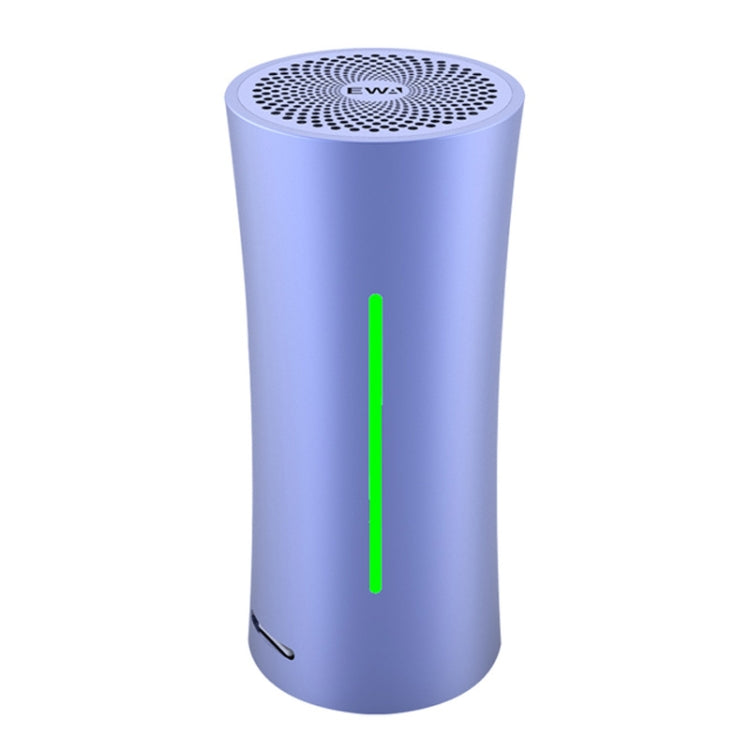 EWA A115 Portable Metal Bluetooth Speaker 105H Power Hifi Stereo Outdoor Subwoofer(Blue)