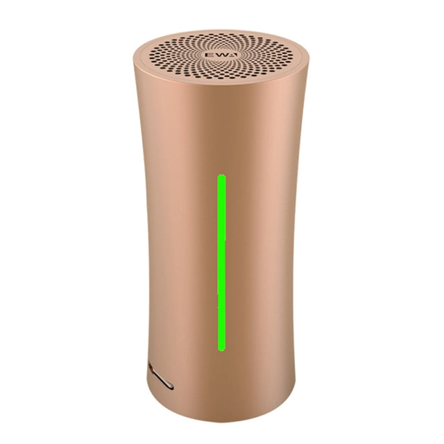 EWA A115 Portable Metal Bluetooth Speaker 105H Power Hifi Stereo Outdoor Subwoofer(Gold)