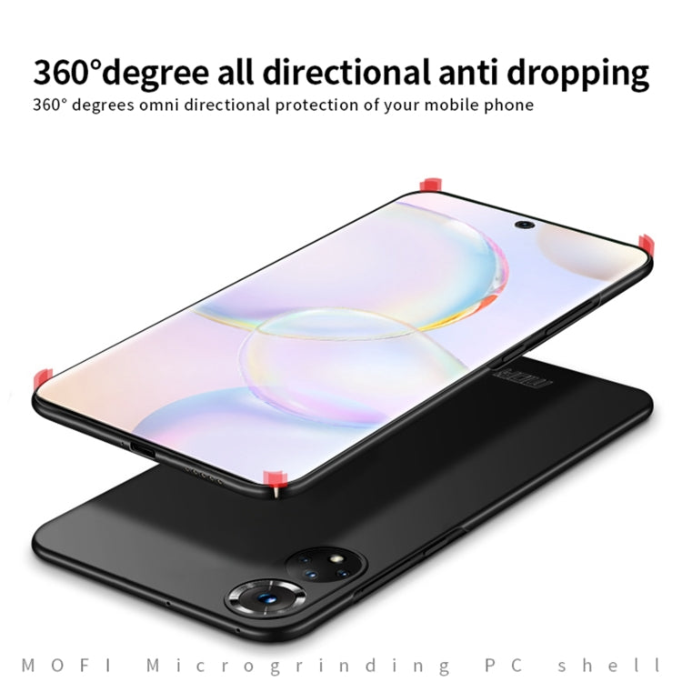 For Honor 50 MOFI Frosted PC Ultra-thin Hard Case(Gold)