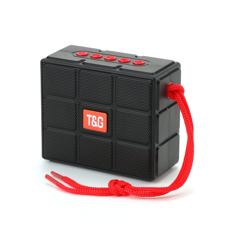 T&G TG311 LED Flashlight Portable Bluetooth Speaker, Support TF Card / FM / 3.5mm AUX / U Disk(Black)