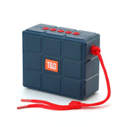T&G TG311 LED Flashlight Portable Bluetooth Speaker, Support TF Card / FM / 3.5mm AUX / U Disk(Blue)