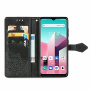For Blackview A80 Pro Mandala Flower Embossed Horizontal Flip Leather Case with Holder & Three Card Slots & Wallet & Lanyard(Black)