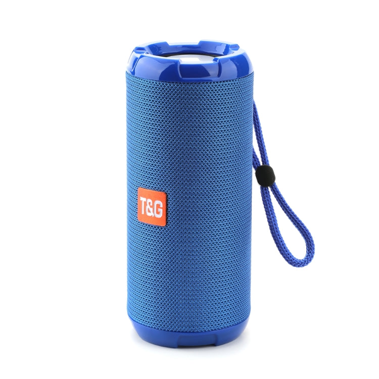 T&G TG621 Portable Water-resistant 3D Stereo Wireless Speaker, Support FM Radio / TWS / TF Card(Blue)